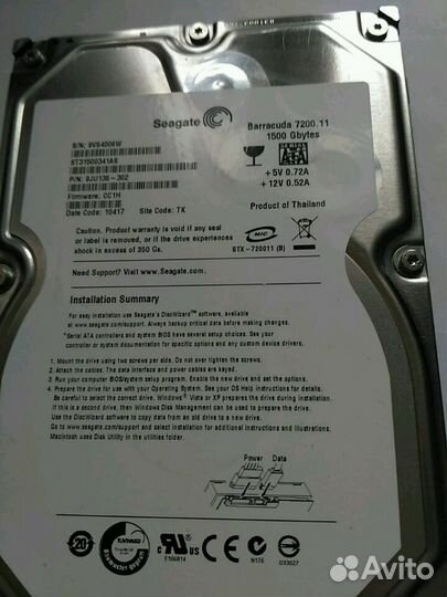 Жесткие диски Seagate 3,5