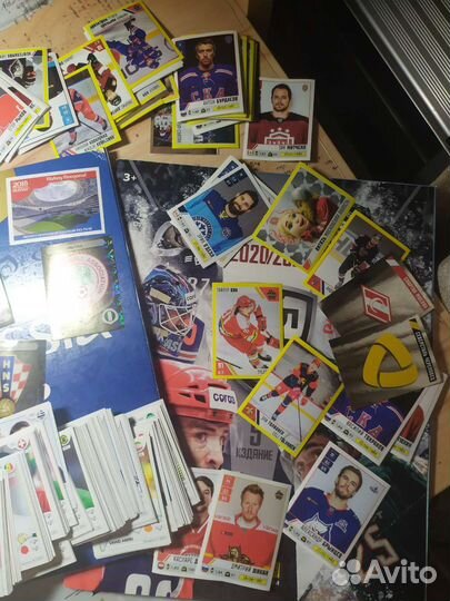 Наклейки Panini (футбол и хоккей)