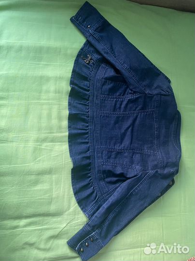 Куртка джинсовая для девочки 7 лет