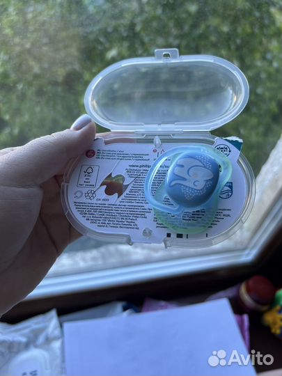 Соска пустышка avent 0 6