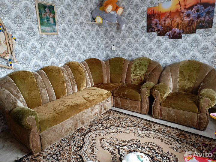 Угловой диван бу