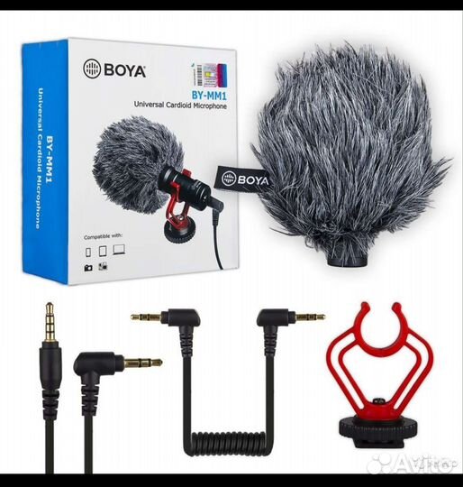 Микрофон накамерный boya BY-MM1