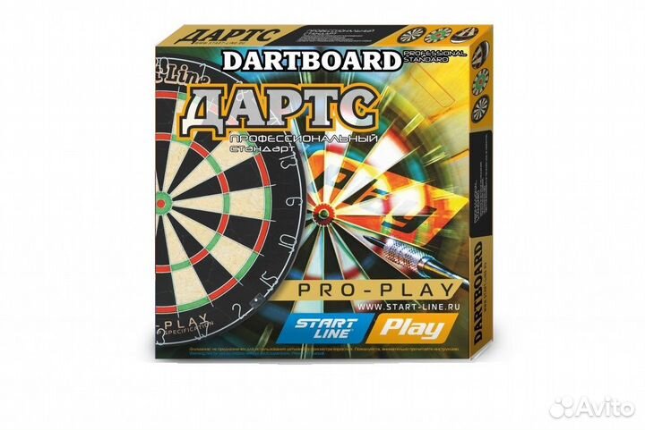 Комплект для игры в дартс Pro-Play проф. уровня