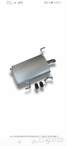 Глушитель пежо 206