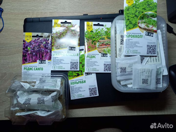 Набор для выращивания микрозелени