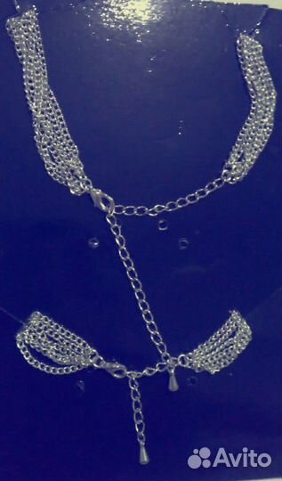 Бижутерия -цепочка, браслет