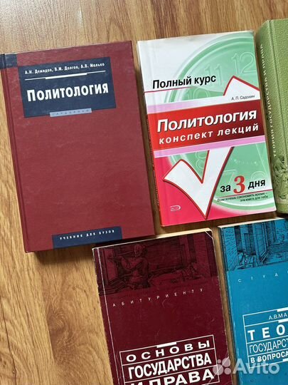 Учебники книги по политологии