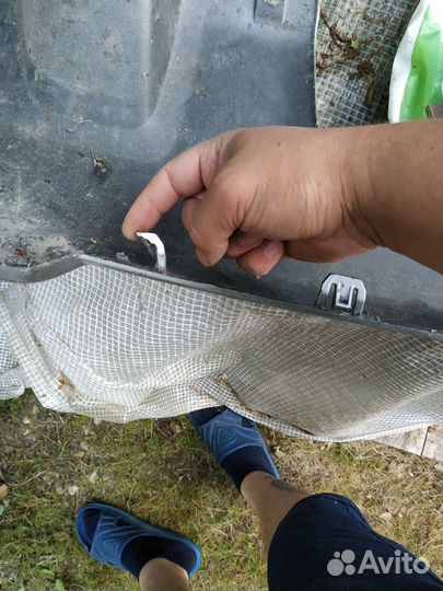 Накладка на задний бампер Renault Duster 2015