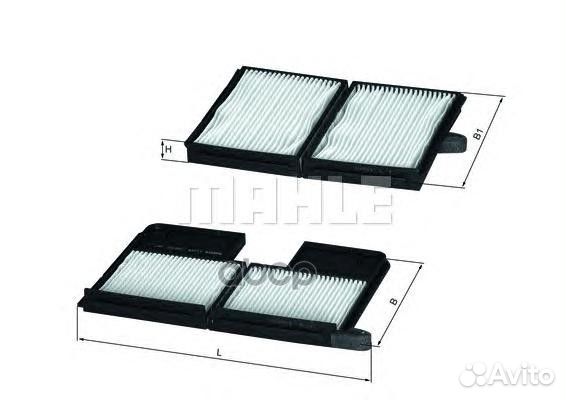 Фильтр салона toyota avensis 2000 LA186/S Ma