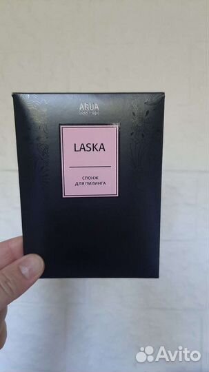 Спонж для пилинга кожи лица, шеи и декольте