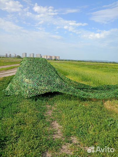 Сеть 6х10м. Затеняющая, камуфляжная