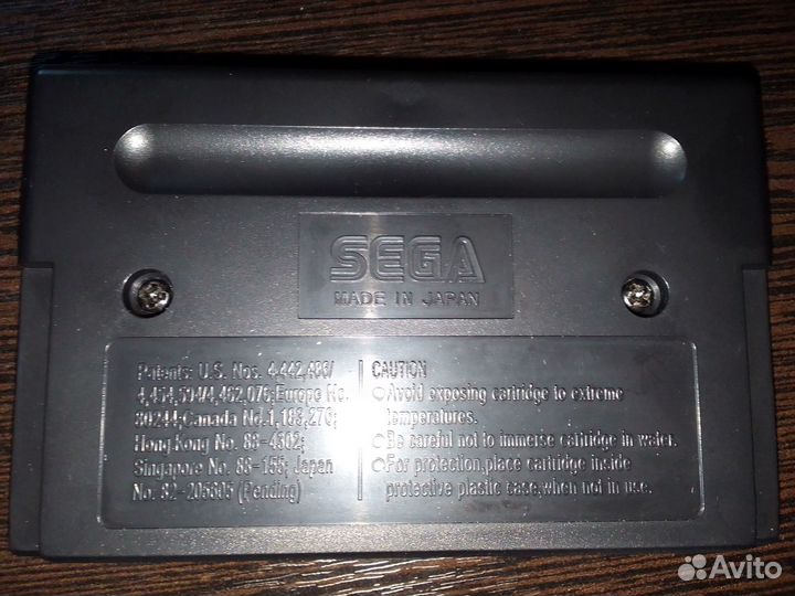 Картридж sega Контра