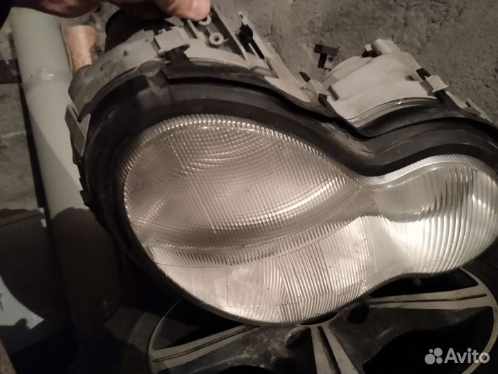 Фары оптика на мерседес