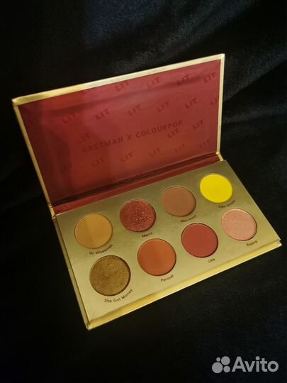 Лимитированная палетка теней Colourpop Lit