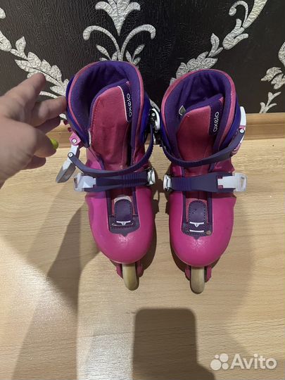 Роликовые коньки раздвижные 30-32