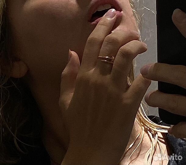 Cartier кольцо гвоздь