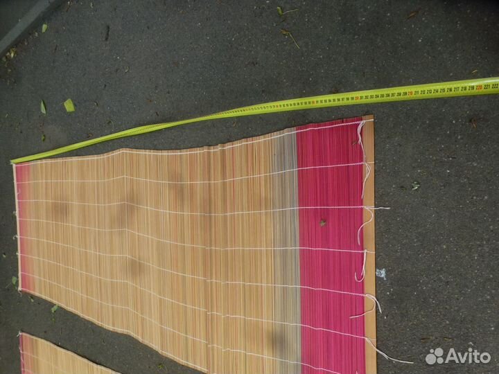 Шторы бамбуковые бу 4 штуки