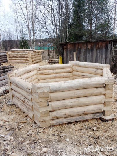 Беседка из сруба