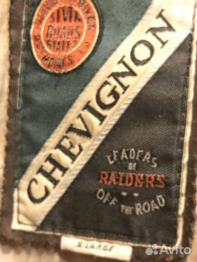 Кожаная куртка пилот Chevignon