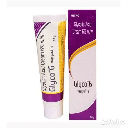 Крем Glyco 6 гликолиевая кислота (ана), 30г