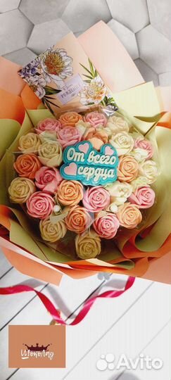 Букет из шоколадных роз