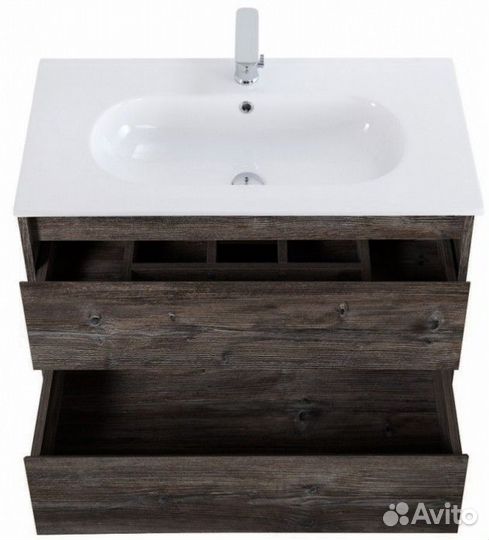 Тумба с раковиной BelBagno Kraft 90-LOV-900 Pino Pasadena