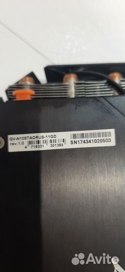 Видеокарта Gigabyte GTX 1080 ti Aorus 11gb