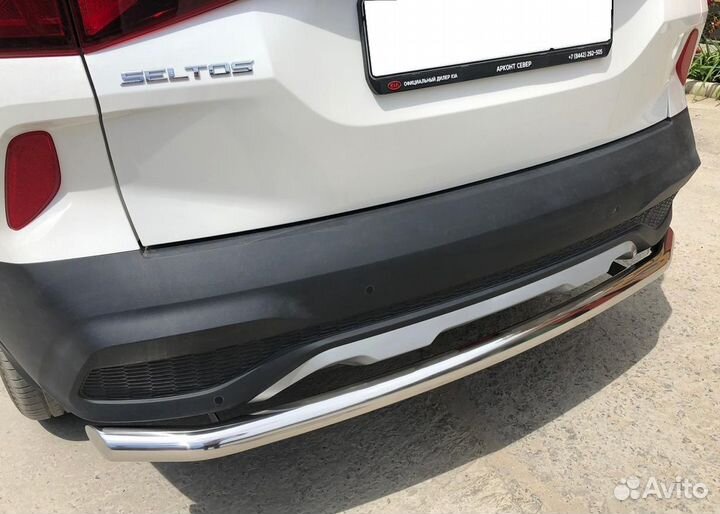 Защита бампера заднего KIA Seltos 2020+