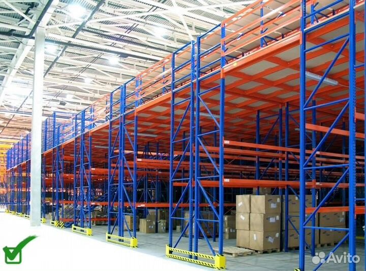 Мезонинные стеллажи