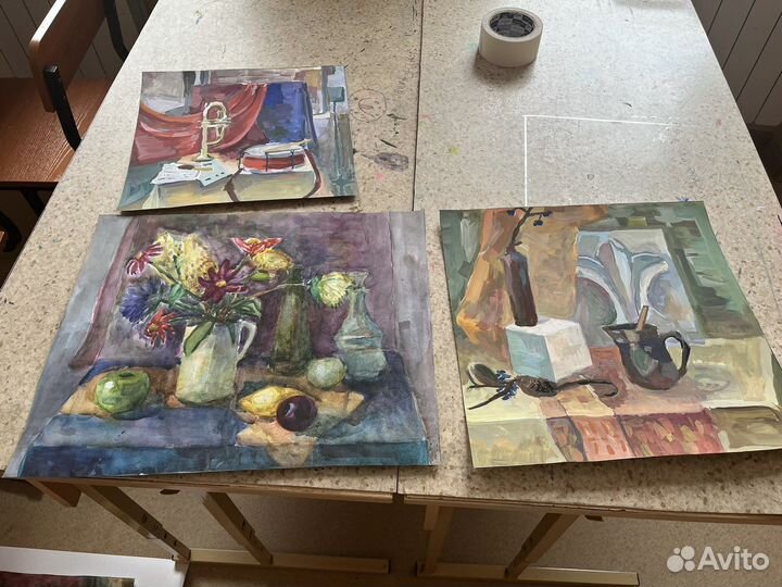 Акварельные рисунки