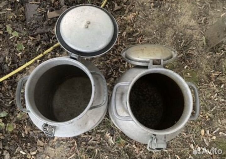 Алюминиевые бидоны периода СССР