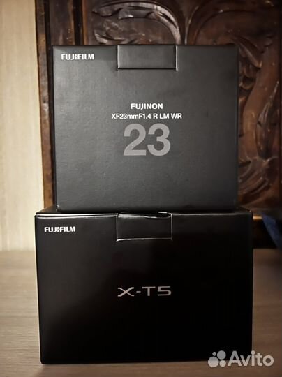 Fujifilm Xt5 body + fujifilm xf23mm 1.4 LM WR