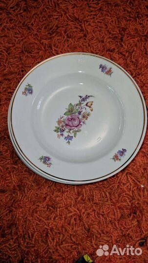 Тарелка стариная