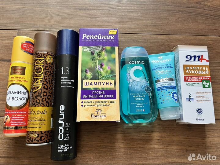 Шампунь и бальзам маска и крема