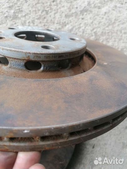 Тормозные диски Ауди а4 а6 312мм 320