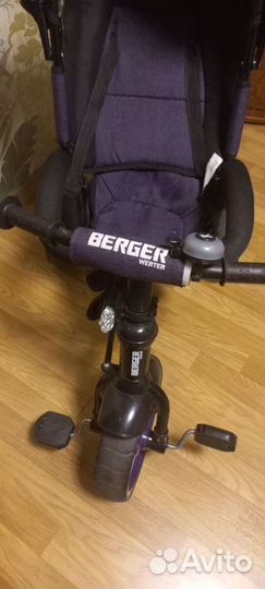 Велосипед с родительской ручкой