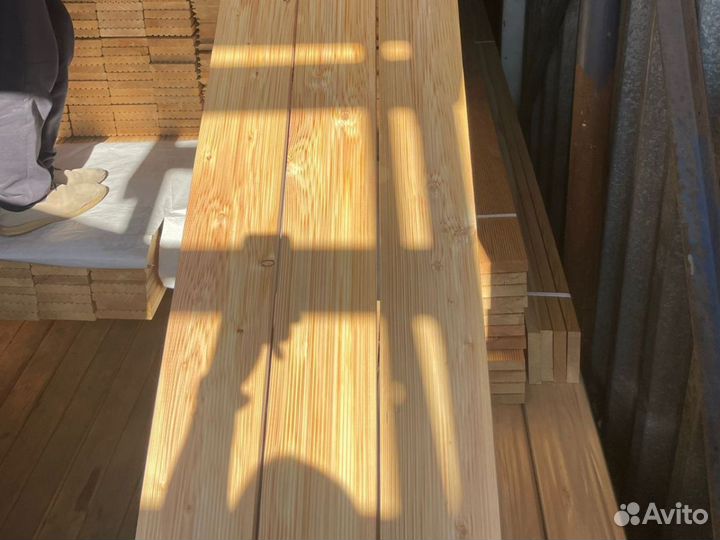 Террасная доска вельвет из лиственницы