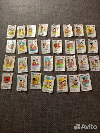 Вкладыши от жвачек love is