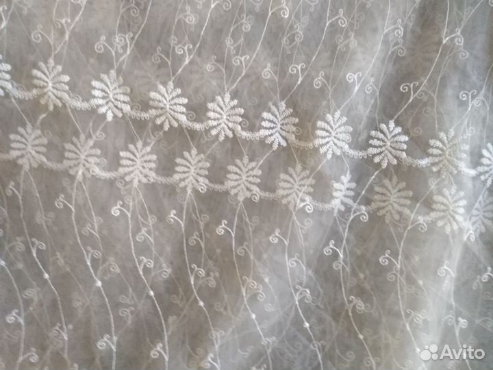 Тюль красивая