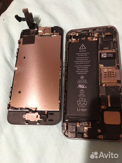 Разбор айфон 5s