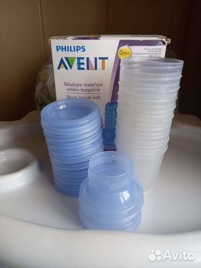 Контейнеры для грудного молока philips avent 10шт