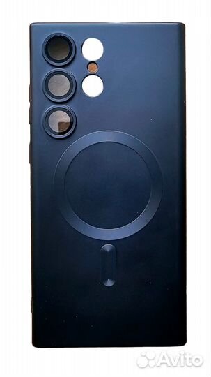 Силиконовый чехол Magsafe для Galaxy S23 Ultra