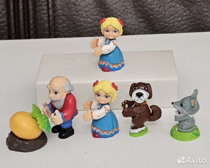 Игрушки киндер и ландрин, серии и единички