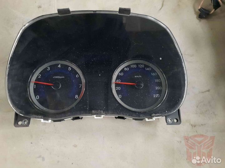 Панель приборов Hyundai Solaris 2015 G4FC