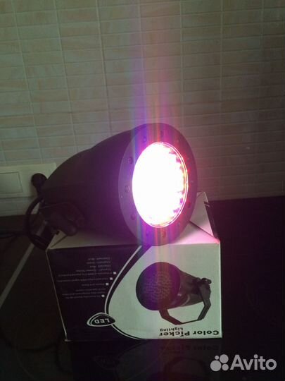 Led Star SL-1020 прожектор RGB светодиодный, 6В