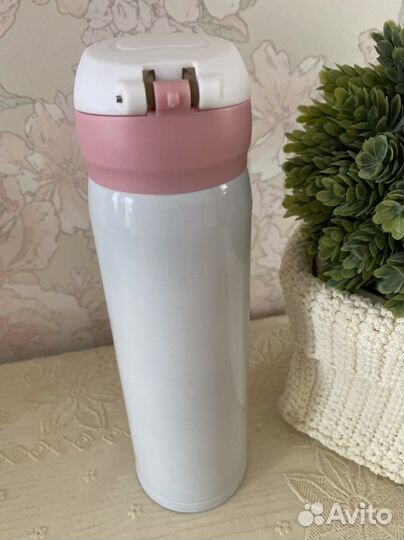 Бутылка для воды металлическая