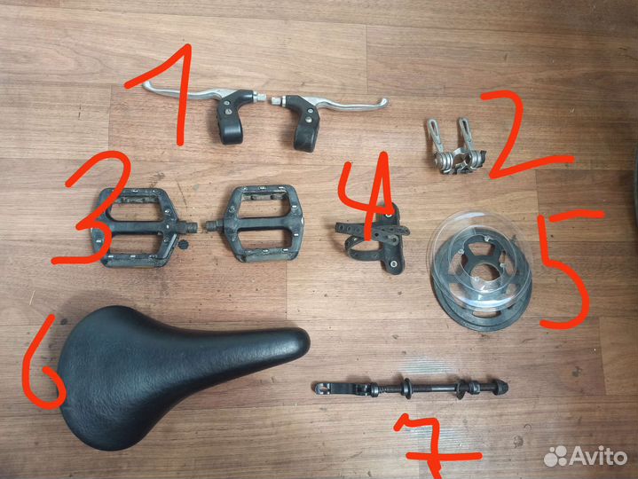 Запчасти на велосипед(шоссе, фикс, сингл)