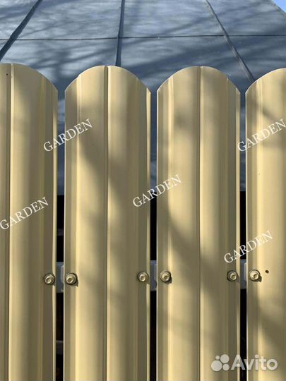 Евроштакетник полукруглый