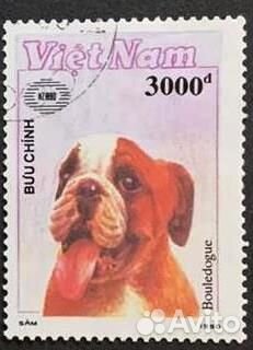 Вьетнам. Серия марок Собаки, 1990 г