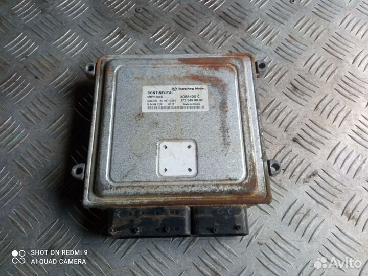 Блок управления двигателем Ssang Yong Action New